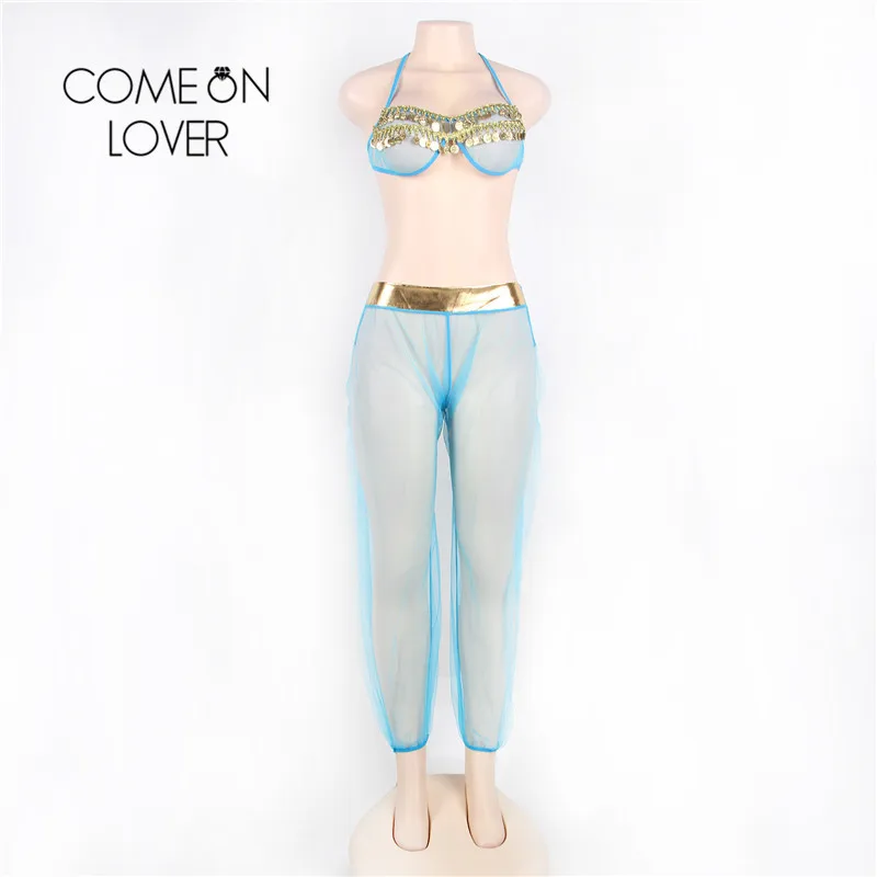 Comeonlover сексуальное нижнее белье синее индийское стильное горячее эротическое с