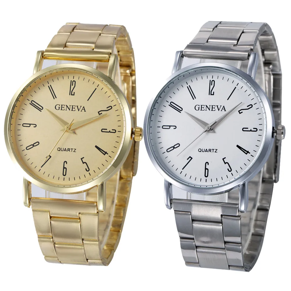 

Women watches Stainless Steel Sport Quartz Hour Wrist Analog montre femme relogio masculino Ladies Gold Watch Casual Gifts F80
