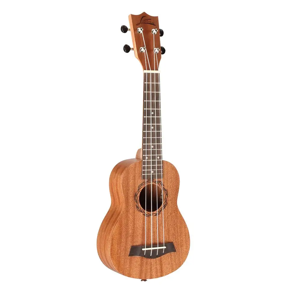 Гавайская гитара-укулеле Sapele Rosewood 4 струны 15 ладов сопрано Подарочные