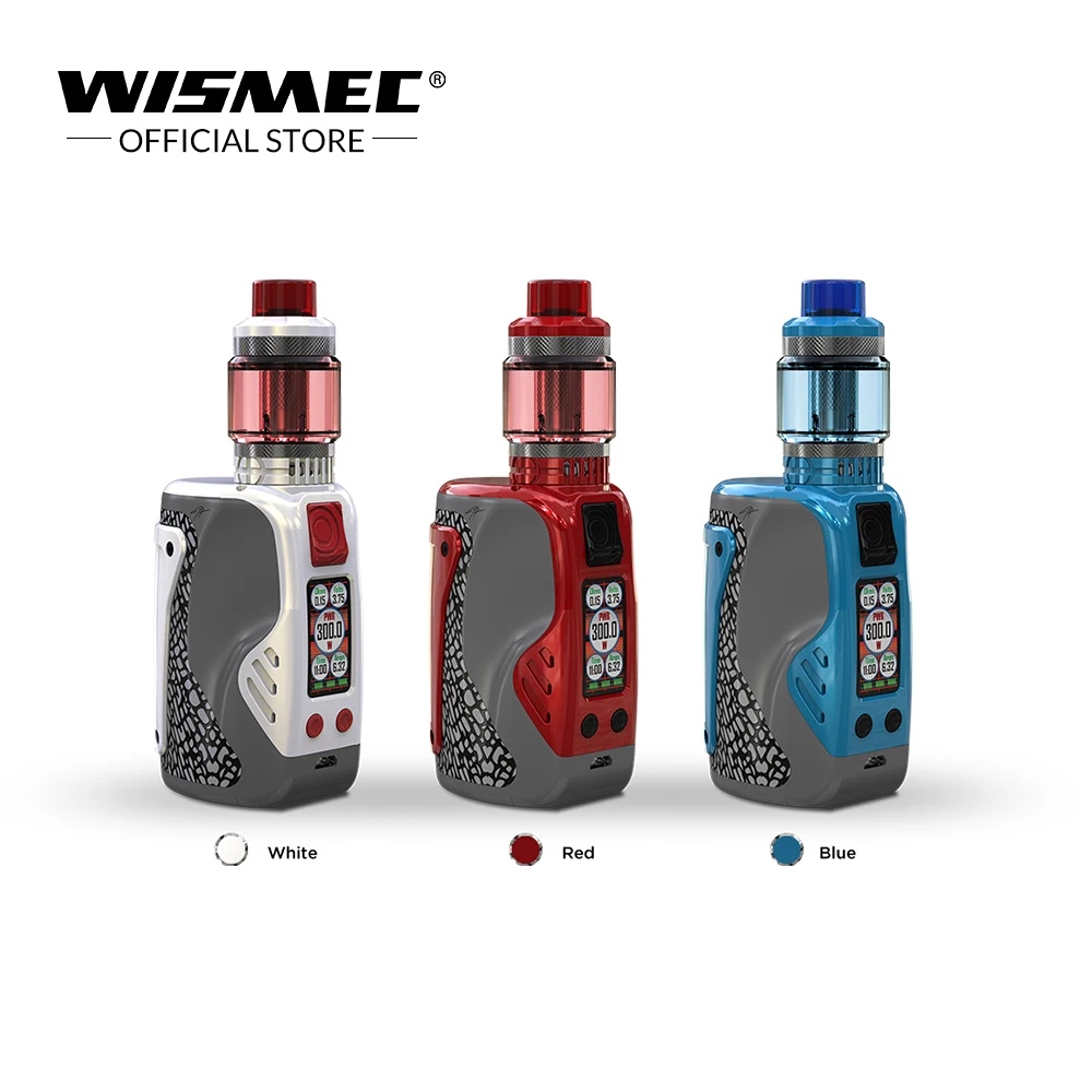 Оригинал Wismec REULEAUX TINKER 300 Вт с емкостью для колонок 2 мл/6 5 мл питание от трех