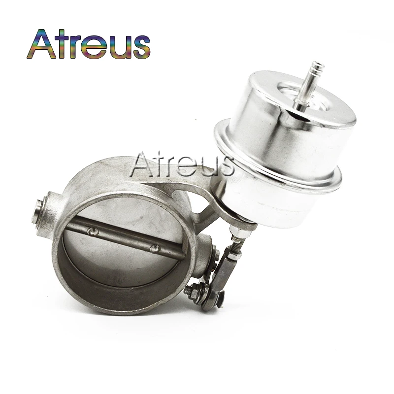 

Stainless Steel 2 2.5 3 inch Car Exhaust Control Valve Set Boost Actuator CLOSED Style 51mm 63mm 76mm Pipe Pressure About 1 BAR