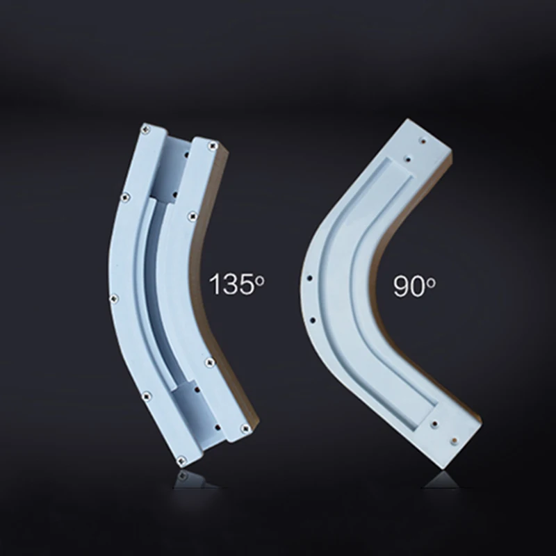 

High Quality Dooya 90/135 degree U Type and L Type Window Electric Curtain Track Rail Joint Bracket Connector