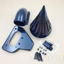 For Motorcycle 2002-2009 Honda VTX 1800 R S C N F BLACK Motorcycle Spike Air Cleaner filter