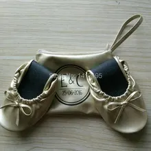 Скольжения По Стилю и PU Материал Подкладки балерина обувь складной обувь