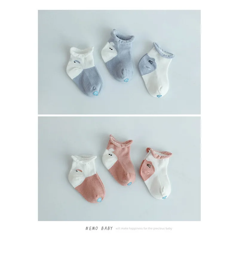 3 пар/лот Лето Хлопок Детские Носки с рисунком для новорожденных Дышащие носки best подарок для детская одежда 0-1-2 -3 лет