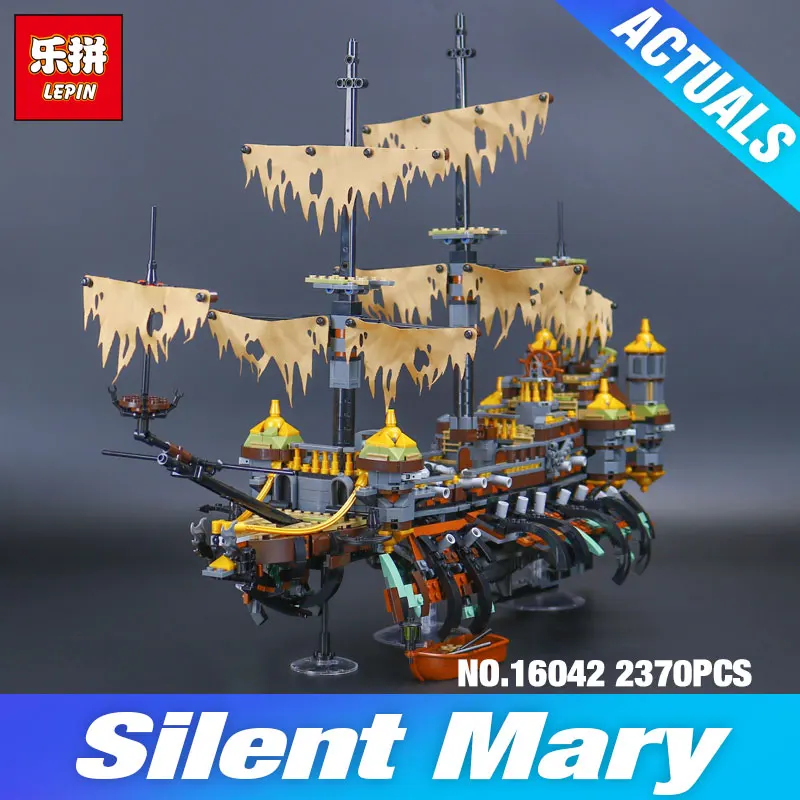 DHL Lepin 16042 Pirate Ship Series 71042 Slient Mary Set Children Toys Educational Building Blocks Bricks Model Christmas Gifts DHL Lepin 16042 Pirate Ship Series 71042 Slient Mary Set Children Toys Educational Building Blocks Bricks Model Christmas Gifts