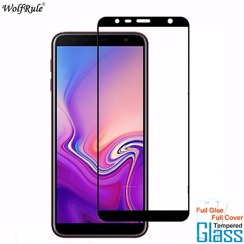 Verre trempé Verre trempé Full Cover Galaxy J4 Plus (2018) / Galaxy J6 Plus (2018) Jade main image 0
