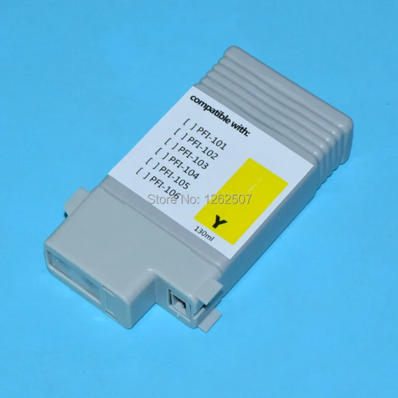 Full Pre refill Compatible Pigment and Dye Ink Cartridge PFI 102 For Canon IPF 510 iPF510 Inkjet