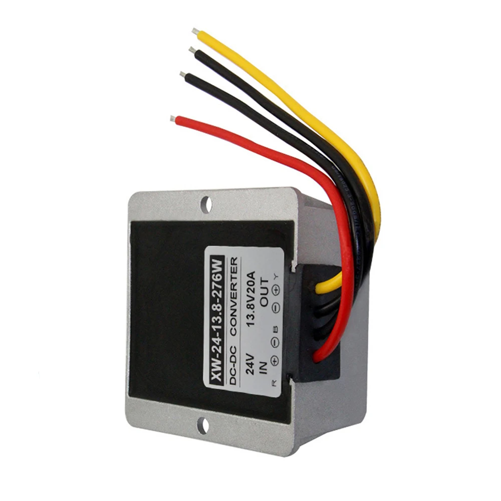 DC 24 V Шаг вниз DC/DC 13,8 V 20A 276 W изделия синьвэй конвертер Напряжение регуляторы напряжения Стабилизаторы Алюминий IP67 Водонепроницаемый для насосов и так далее