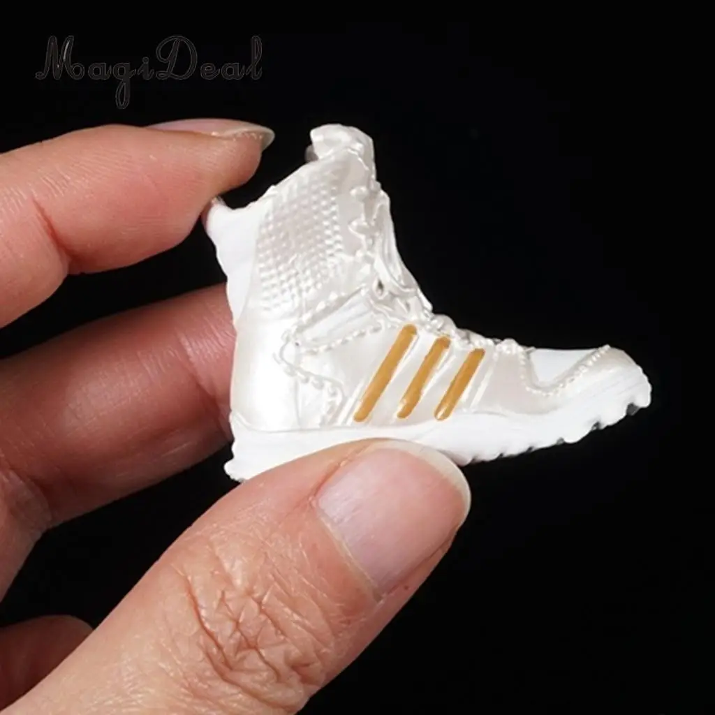 MagiDeal 1/6 Scale Shoes Model Combat Tactical Boots for 12 Inch Female Soldier Body Action Figure Accessories 5Colors