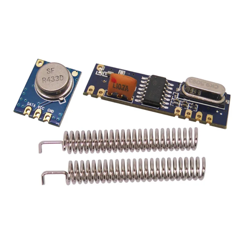 

15PCS Wireless RF Module ASK rf module Kit Transmitter stx882+ Receivers srx882+ spring antenna in 433MHz TX Module RX Module
