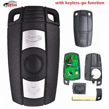 KEYECU Keyless-Go функция Полный Интеллектуальный дистанционный ключ 315 МГц/868 МГц PCF7952 чип для BMW CAS3 CAS3+ 3/5 серии X1 X6 Z4 2006-2