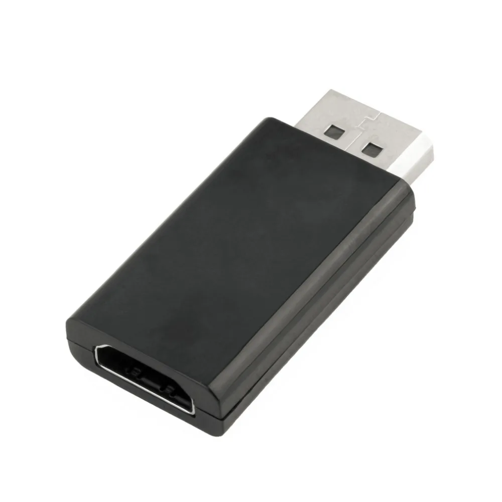 

Hot Display Port DisplayPort DP Male to HDMI Female Converter Cable Adapter Video Audio Connector Black for HDTV PC up to 1080p
