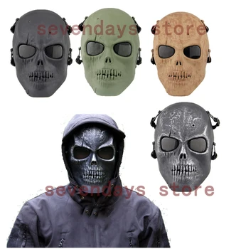 

Camouflage Hunting Accessories Masks Phantom Military Tactical Outdoor Wargame CS Paintball Airsoft Skull Party Mask Full Face