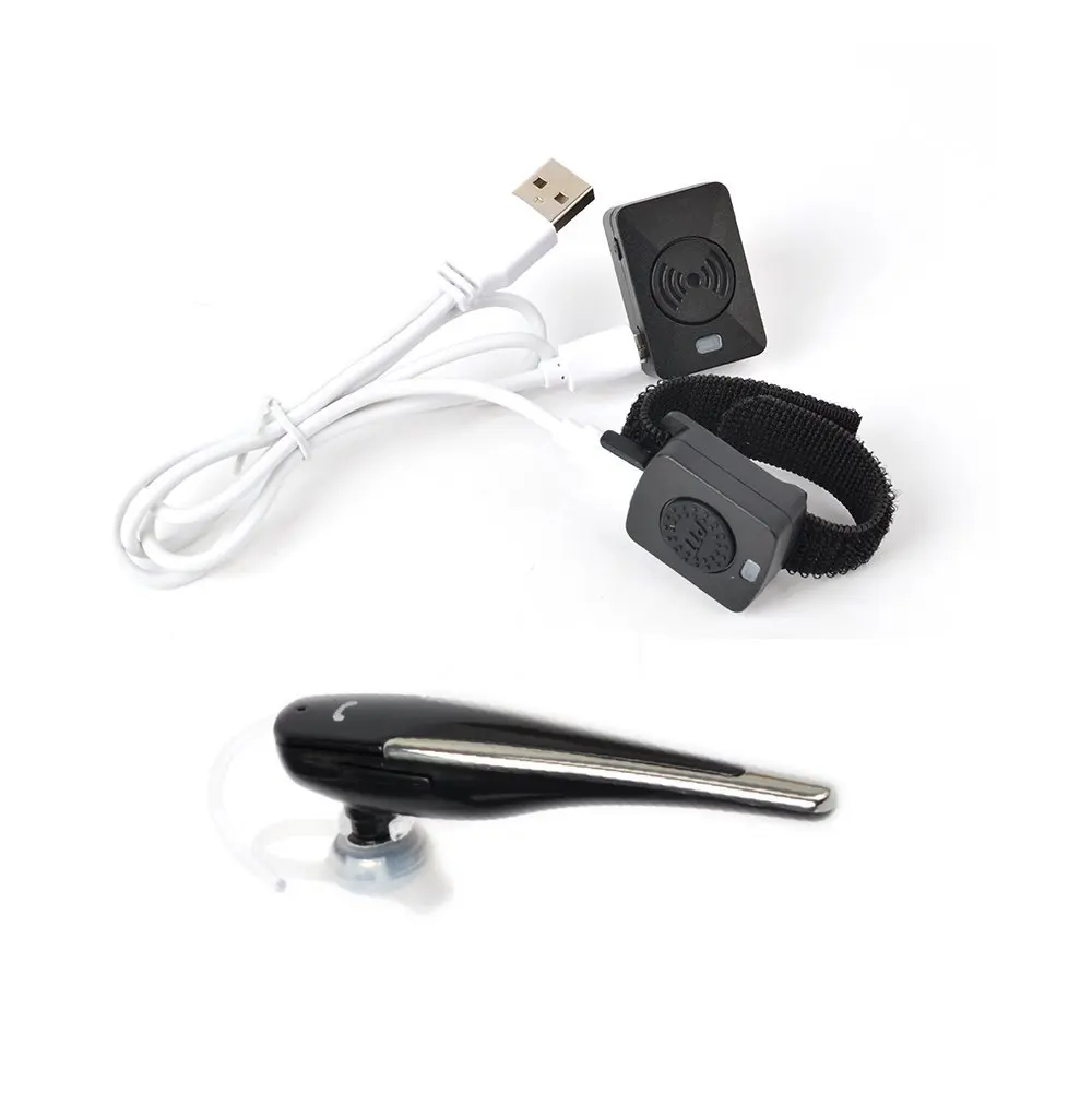 2Pair=4PCS BE 02 Walkie Talkie Mini Business Earpiece Wireless Bluetooth earpiece Hands free