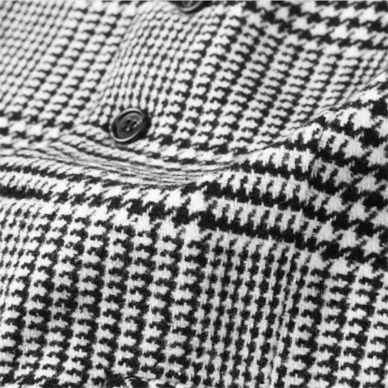 Модный жилет для мужчин s Клетчатая Мужская куртка без рукавов Весенняя приталенная мужские костюмы с жилетом однобортный Ретро жилет A5323