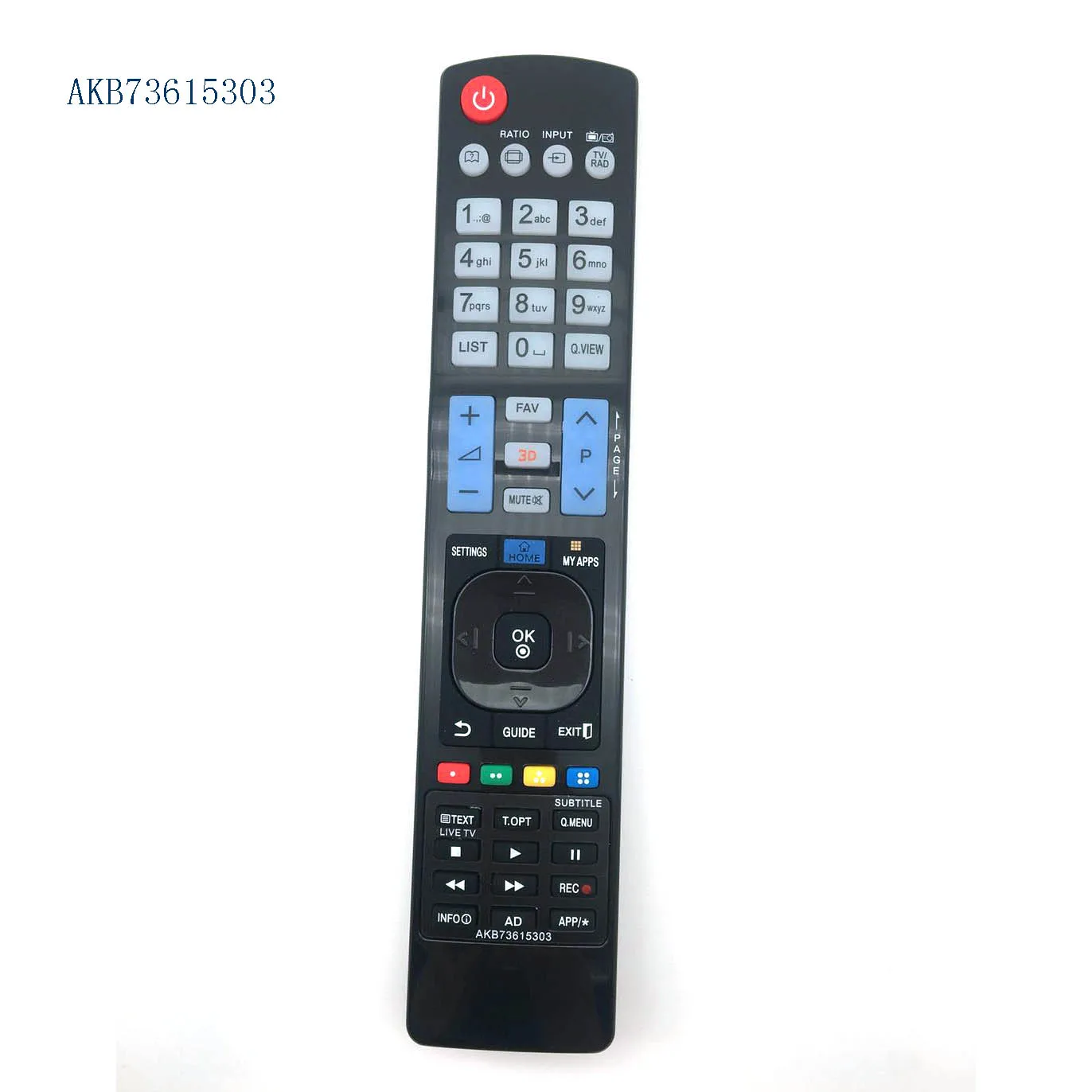 

AKB73615303 remote control suitable for LG LCD TV AKB72915238 AKB72914043 AKB73615303 AKB72914041 AKB73295502