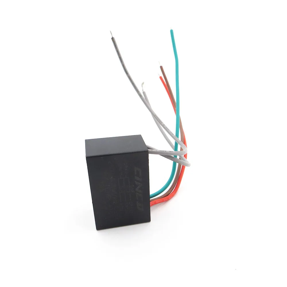 CBB61 5 мкФ + 250V проводов конденсатор моторного двигателя Электрический вентилятор