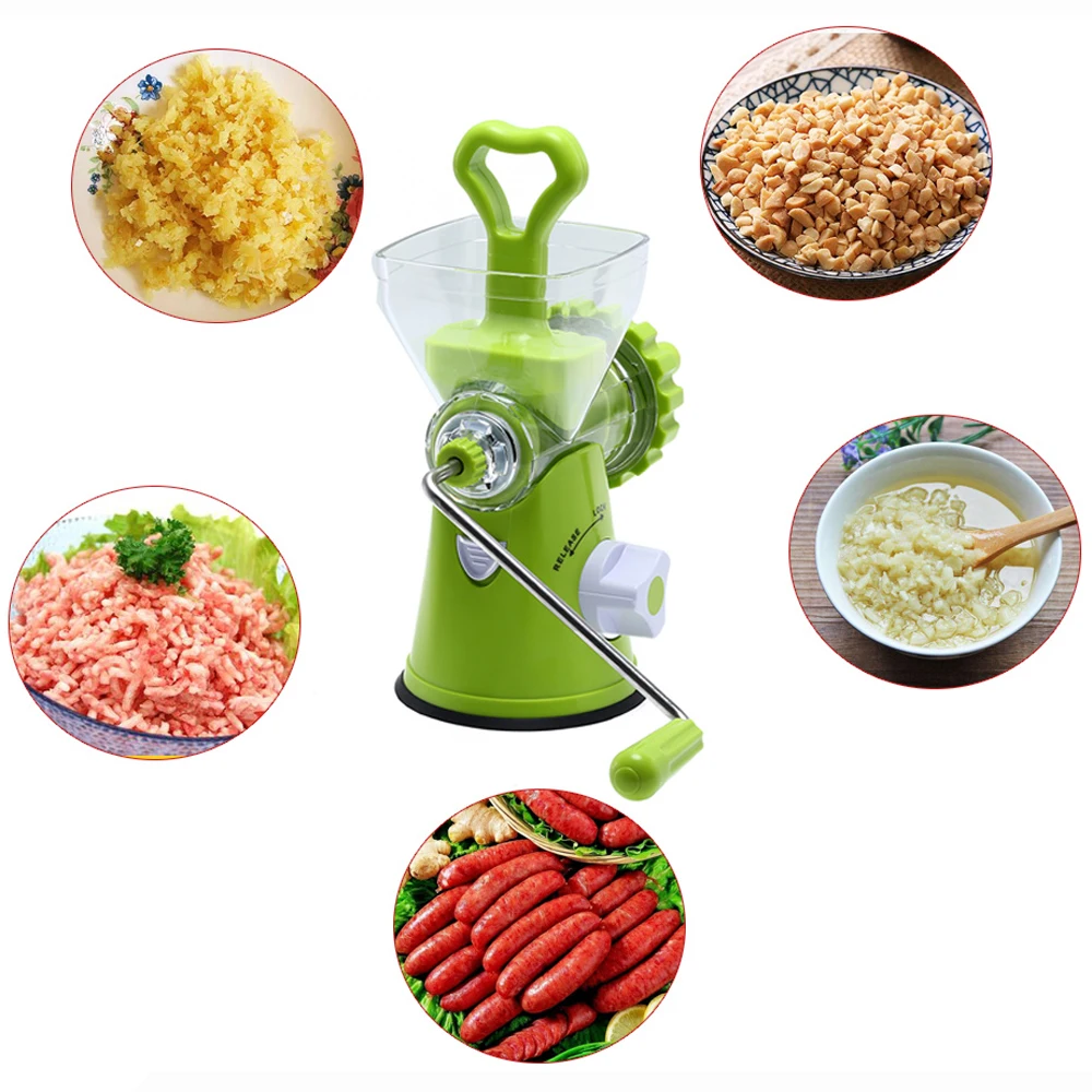 DIY Multifunction Manual Meat Grinder Spice Vegetable Chopper Sausage