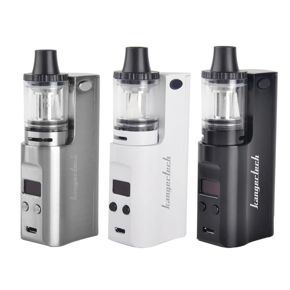

Original Kangertech JUPPI Starter E-Cigarette Kit vapor with 75W Kanger JUPPI Box MOD 0.2ohm coil 3ml 22mm JUPPI Tank Atomizer