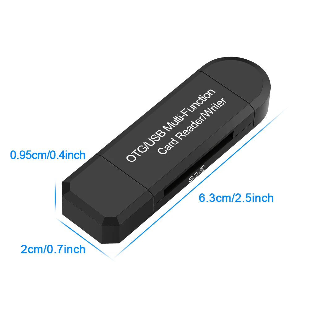 Rocketek usb 2 0 memory card reader OTG android adapter cardreader for micro SD TF microsd 3