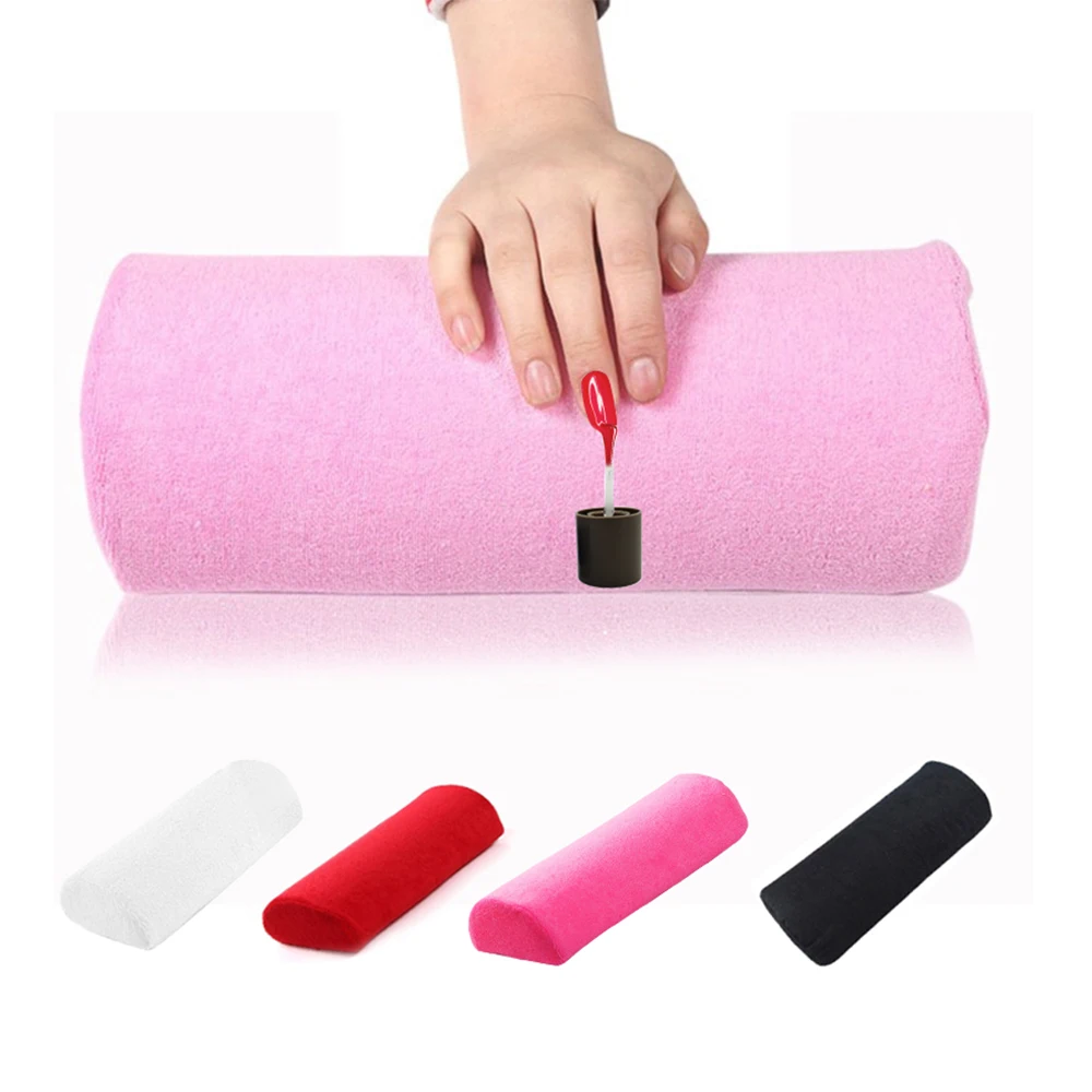 

Soft 5 Color Nail Art Equipment Tools Washable Manicure Pillow Hand Arm Rests Cushion Holder Nail Pillow Armrest For Manicure