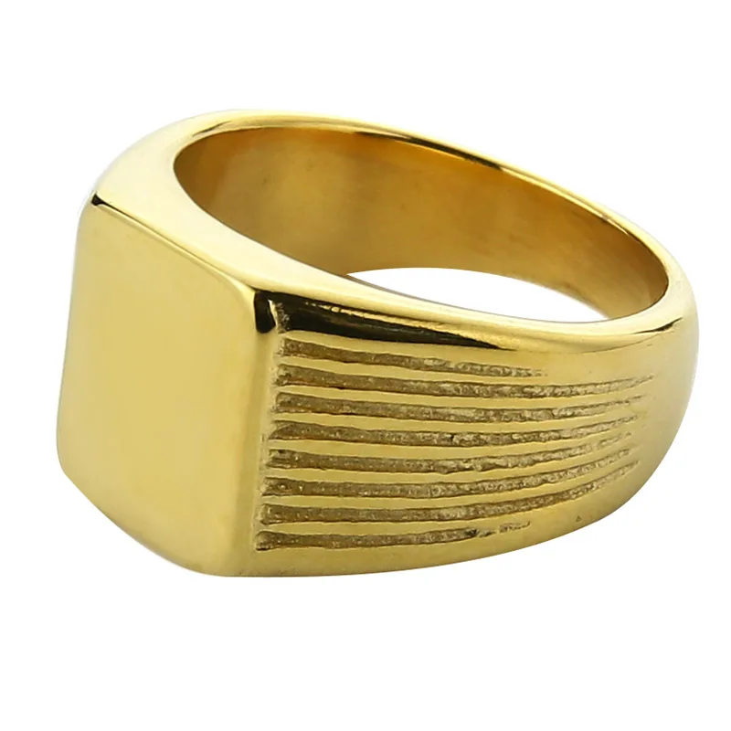 EdgLifU мужское серебряное кольцо, простое геометрическое кольцо, черное покрытие, нержавеющая сталь, хорошее полированное кольцо, ювелирное изделие для мужчин, подарок