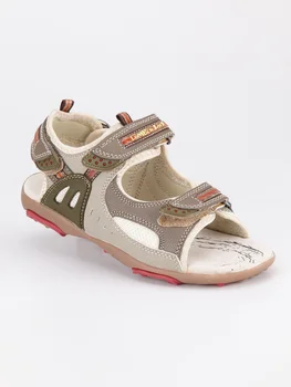

Sandals hook and loop closure