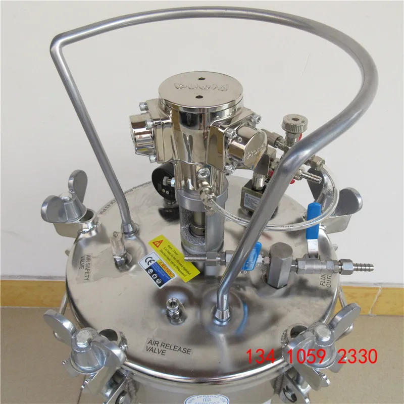 Prona автоматический агитатор бак под давлением краски RT-10AS, RT-20AS, RT-40AS, материал из нержавеющей стали, 10л 20л 40л емкость бак под давлением