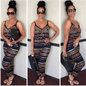 

New Sexy Women Party Jumpsuit Backless Playsuit Bodycon Romper Clubwear