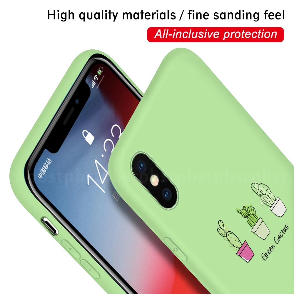 Мягкий ТПУ чехол для iPhone 7 8 6 6s Plus X 10 XR XS MAX Ультратонкий силиконовый защитный 5 5S