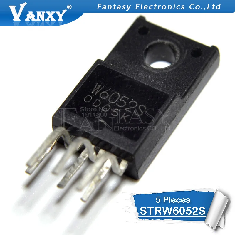 5 шт. STRW6052S TO220F-6 W6052S TO-220F STRW6052 STR-W6052S W6052 TO-220 новый оригинальный | Электронные