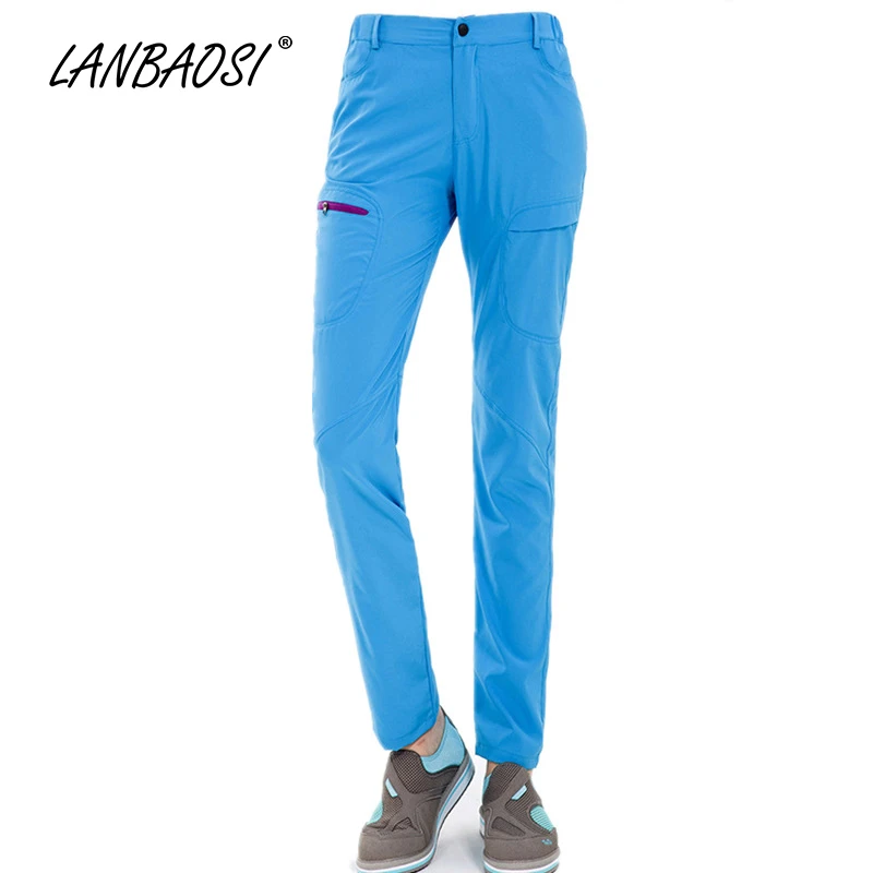 ladies slim fit walking trousers