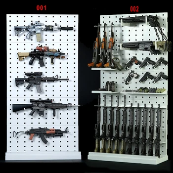 

Model 001/002 1/6 Scale Gun Rack Modular Weapon Guns Display Stand Set (Weapons not included) For 12" Soldier Action Figure Toys