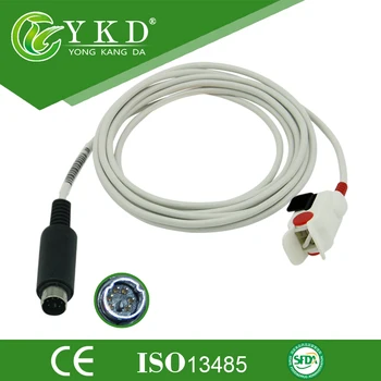 

Biosys pediatric finger clip spo2 sensor,length 3 meter/6pin spo2 probe,medical TPU cable