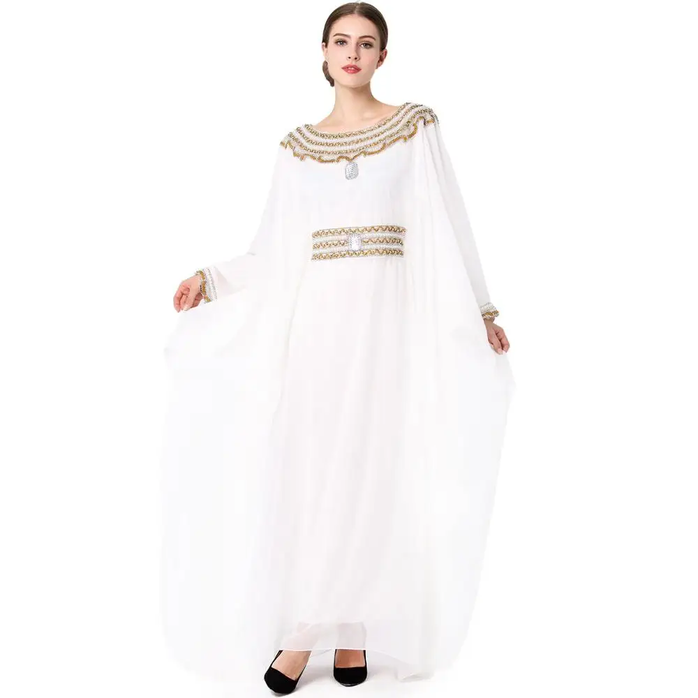 Модное мусульманское длинное платье abaya турецкое/пакистанское/индийское женское