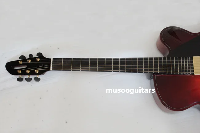 Бренд AAA-ручной работы Archtop 1" Джаз гитара с чехлом в Sunburst