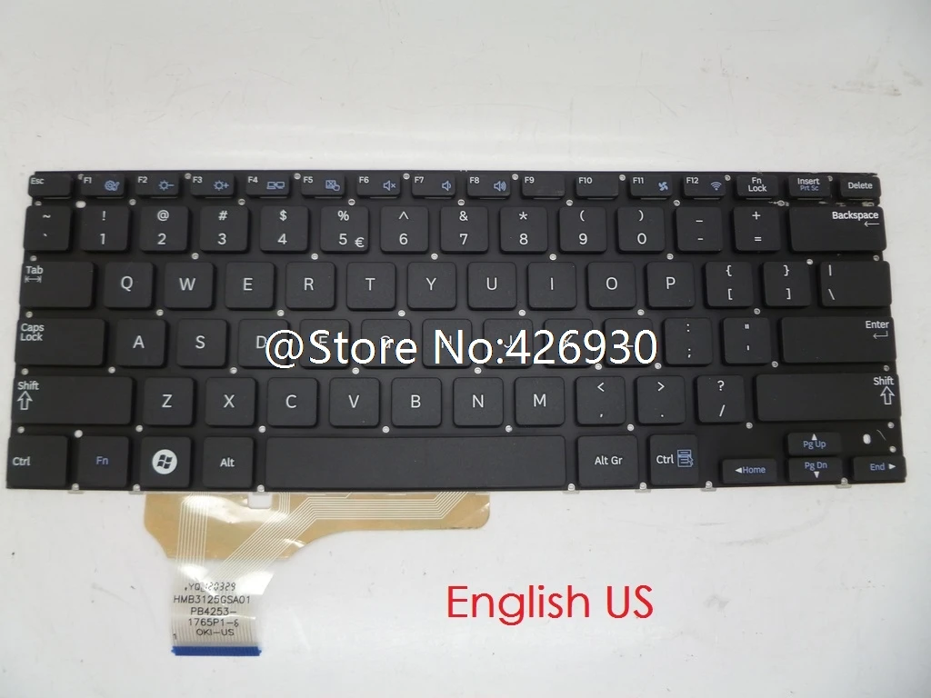 

Keyboard For Samsung 530U3B 530U3C 535U3C 540U3C 532U3C Spain SP Thailand TI Turkey TR Kingdom UK English US Swiss SW Brazil BR