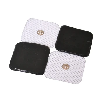 

1Pair 4*4cm Electrode Pads For Acupuncture Physiotherapy Machine Nerve Muscle Stimulator Fit 3.5mm Plug