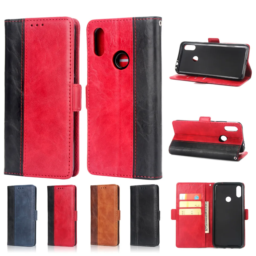 Роскошный чехол-книжка из искусственной кожи для Redmi Note 7 8 Leathe Lether чехол