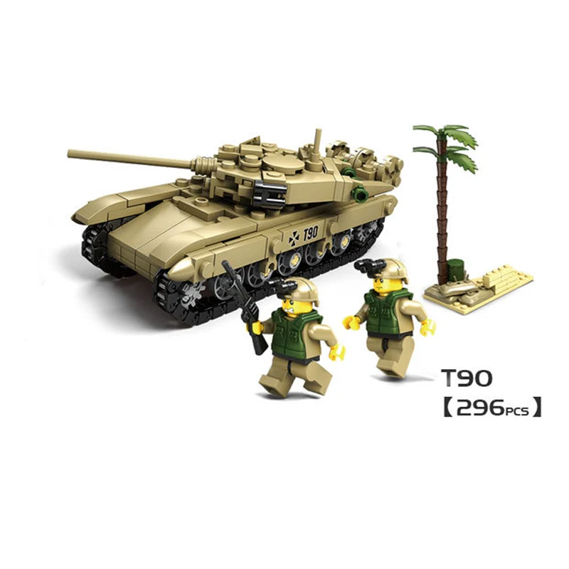 

Modern military figures russia T90 main battle tank building block batisbricks ww2 army soldiers minifigs bricks toys for gifts