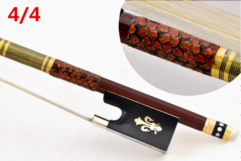 

High quality violin bow size 4/4 violino brazilwood wood Bow  Horse hair violin accessory bow accessories para violino