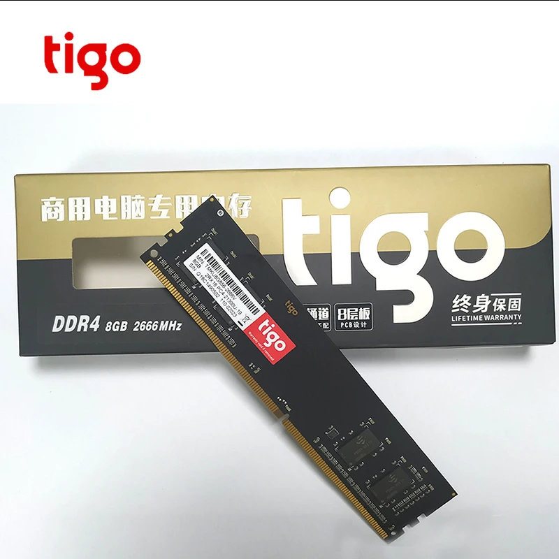 Tigo RAM 8GB 2666MHz Память DDR4 Memoria DDR 4 288 PIN для настольного ПК игра Ram пожизненная