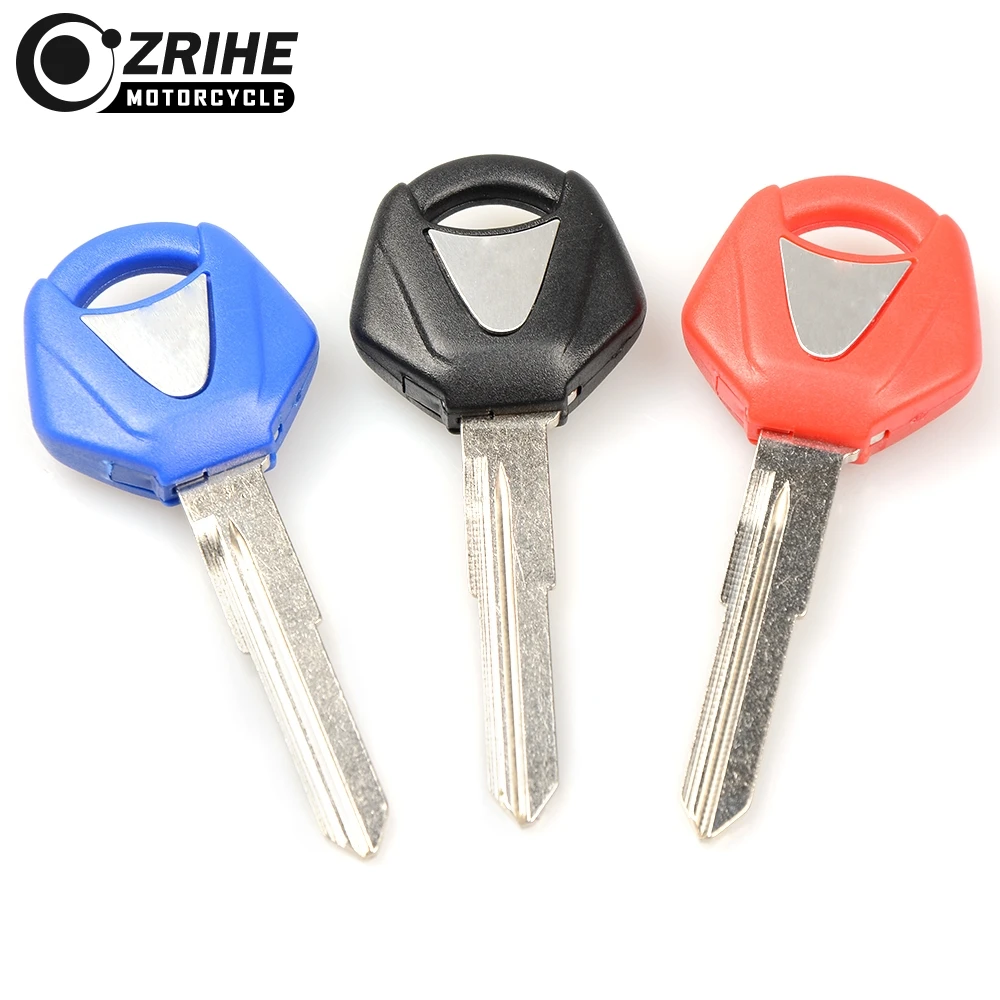 

Motorcycle Accessories Keys Embryo Unlocked Blank Key Moto Click unlock Uncut Blade Blank Key Chip For YAMAHA R 3 R25 R3 R25
