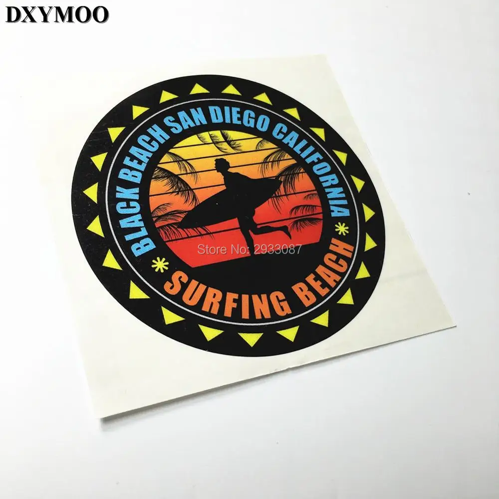 120mm Lucu Berselancar Pantai HITAM PANTAI SAN DIEGO CALIFORNIA