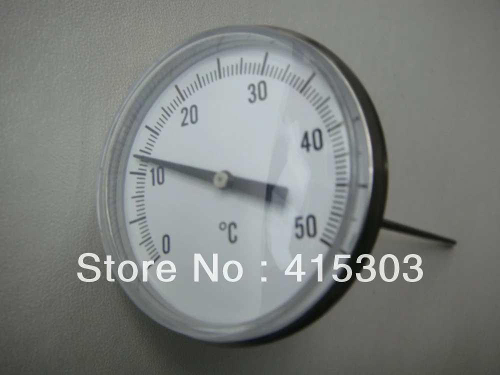

0-50C Kitchen Food Dial thermometer with SS Case and PC lense fast reading