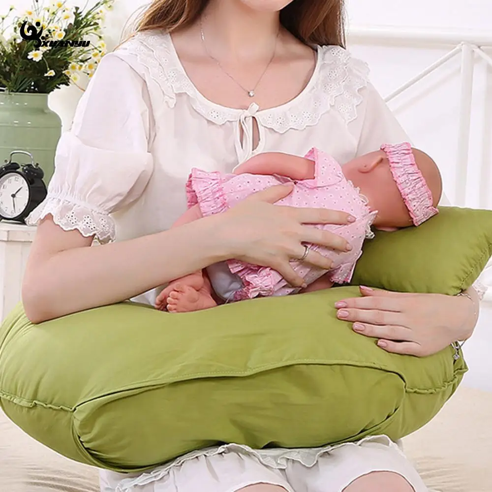 Многофункциональная подушка для грудного вскармливания, съемная подушка для кормления, сидящая подушка для ползания - Цвет: 6