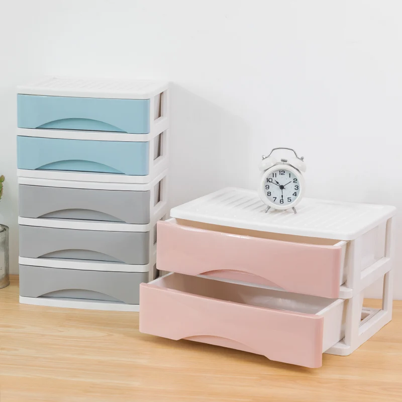 Plastic Pen Office Storage Box Multi-layer Cabinet Rack Makeup Cosmetic Medicine Sundries Drawer Bill A4 Articles Organizer