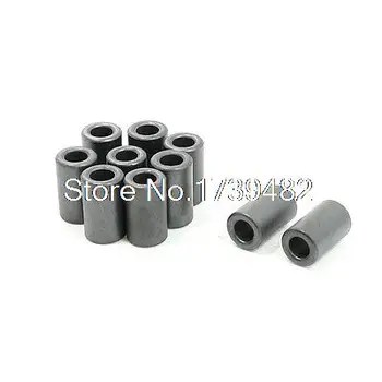 

10 Pcs 12x6.5x20mm Toroid Ferrite Cores Dark Gray for Power Transformers