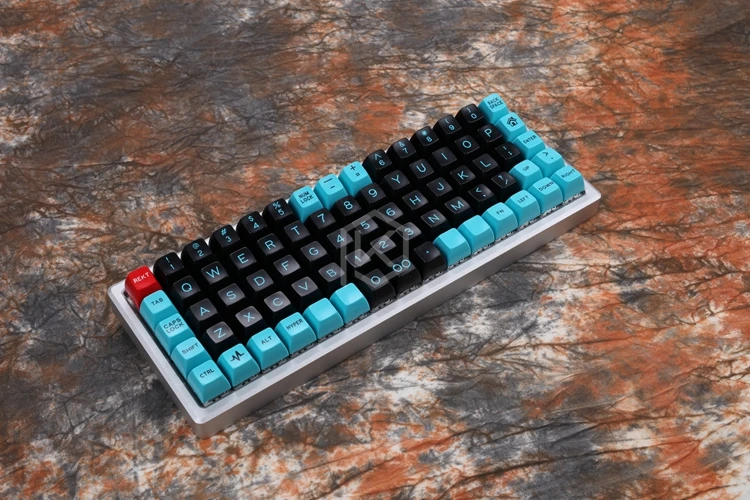 Kopen Xd75re xd75am xd75 Custom Mechanische Toetsenbord 75 toetsen Underglow RGB PCB GH60 60% geprogrammeerd gh60 kle planck hot swappable schakelaar